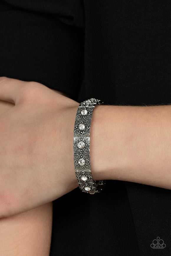 Venetian Valentine - White Bracelet – Paparazzi Accessories