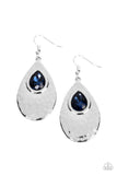 Tranquil Trove - Blue Earrings - Paparazzi Accessories