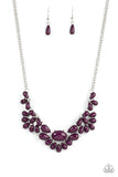 Secret GARDENISTA - Purple Necklace – Paparazzi Accessories