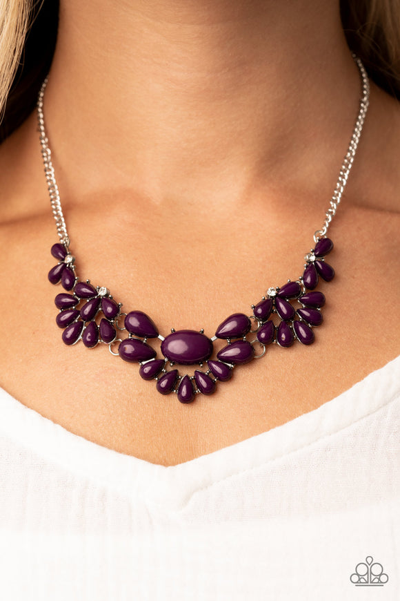 Secret GARDENISTA - Purple Necklace – Paparazzi Accessories