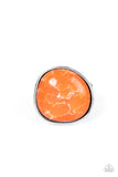 Aesthetically Authentic - Orange Ring – Paparazzi Accessories