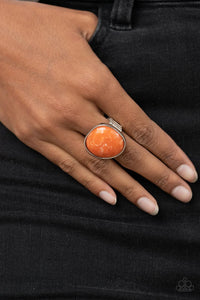 Aesthetically Authentic - Orange Ring – Paparazzi Accessories