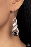 High-Ranking Royalty - Silver Earrings – Paparazzi Accessories