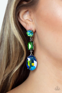 Extra Envious - Green Earrings – Paparazzi Accessories