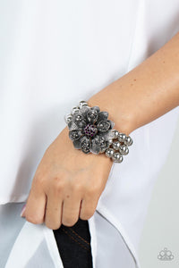 Botanical Bravado - Purple Bracelet - Paparazzi Accessories