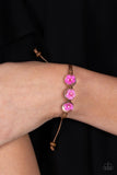 Prairie Persuasion - Pink Bracelet – Paparazzi Accessories