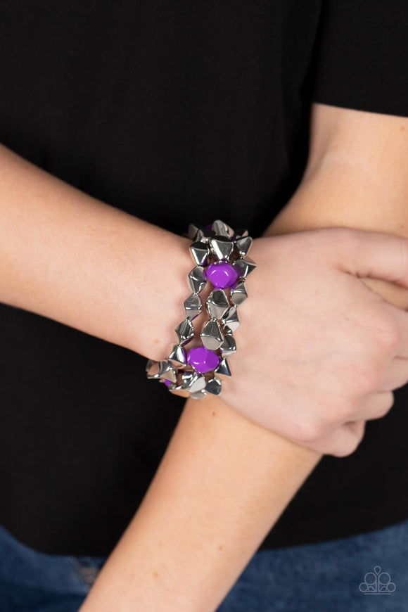 A Perfect TENACIOUS - Purple Bracelet – Paparazzi Accessories
