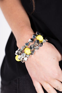 A Perfect TENACIOUS - Yellow Bracelet – Paparazzi Accessories