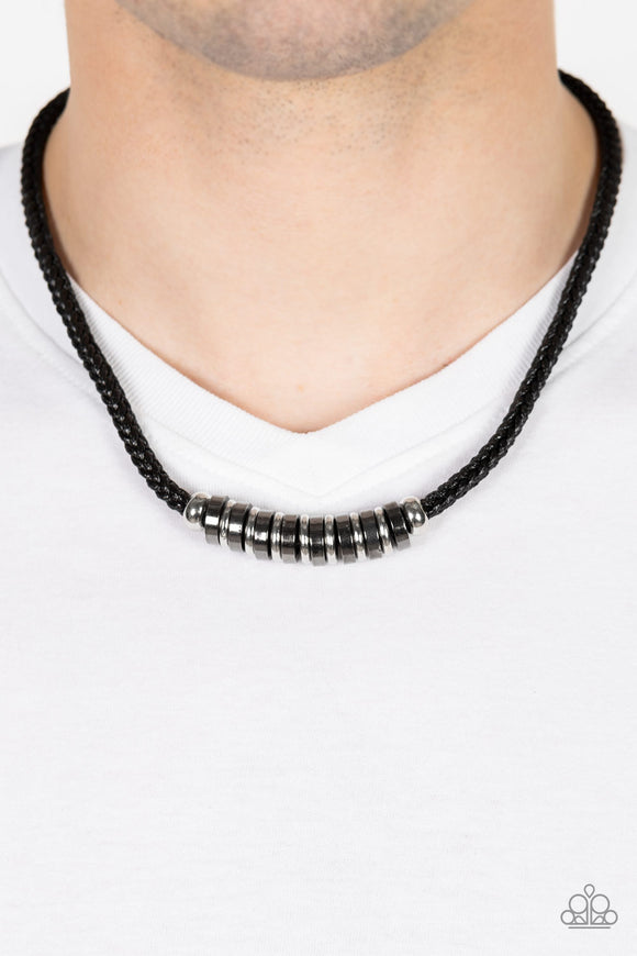 Primitive Prize - Black Necklace – Paparazzi Accessories