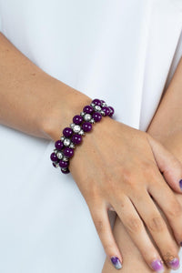 Starlight Reflection - Purple Bracelet – Paparazzi Accessories