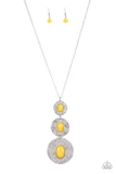 Talisman Trendsetter - Yellow Necklace – Paparazzi Accessories