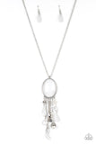 Whimsical Wishes - White Necklace - Paparazzi Accessories