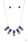 Celestial Royal - Blue Necklace - Paparazzi Accessories