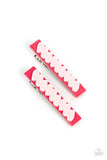 Cutely Cupid - Pink Hairclip - Paparazzi Accessories