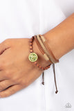 Existential Earth Child - Green Bracelet – Paparazzi Accessories