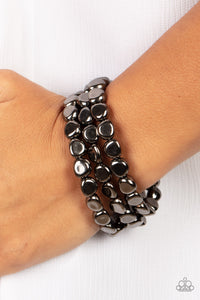 HAUTE Stone - Black Bracelet – Paparazzi Accessories