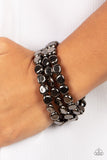 HAUTE Stone - Black Bracelet – Paparazzi Accessories