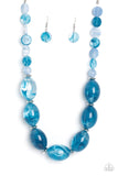 Belle of the Beach - Blue Necklace – Paparazzi Accessories