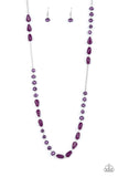 Shoreline Shimmer - Purple Necklace – Paparazzi Accessories