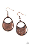 Rio Rancho Relic - Copper Earrings – Paparazzi Accessories