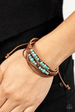 Quaintly Quarry - Blue Bracelet – Paparazzi Accessories