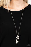 Wild Bunch Flair - White Necklace - Paparazzi Accessories