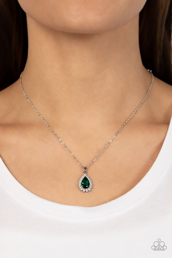 A Guiding SOCIALITE - Green Necklace – Paparazzi Accessories