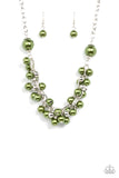 Party Crasher - Green Necklace – Paparazzi Accessories