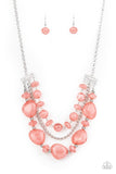 Oceanside Service - Pink Necklace – Paparazzi Accessories