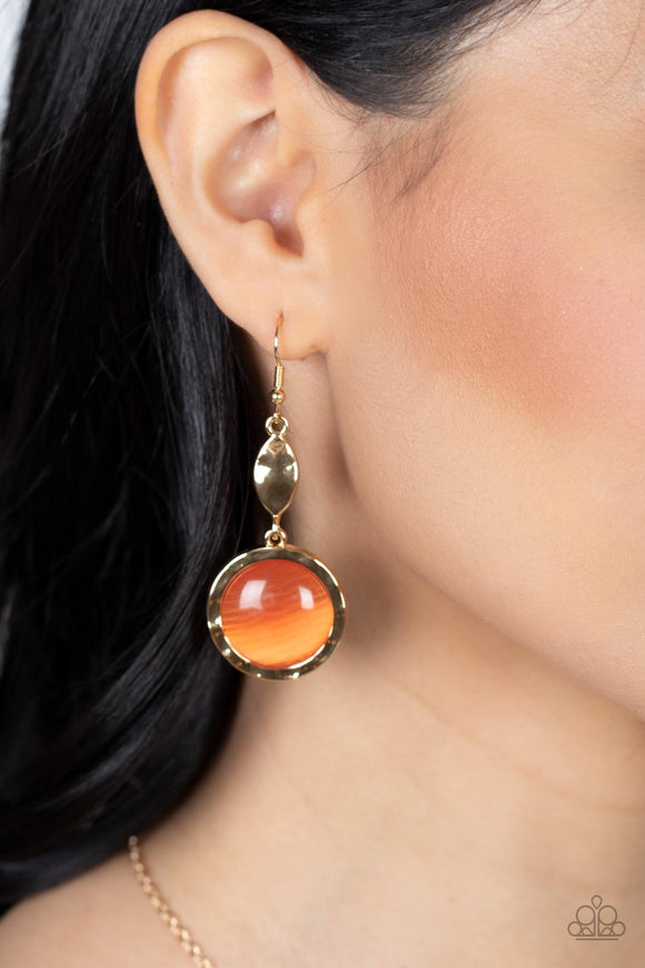 Magically Magnificent - Orange Earrings – Paparazzi Accessories