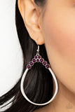 Festive Fervor - Purple Earrings – Paparazzi Accessories