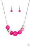 Bauble Bonanza - Pink Necklace – Paparazzi Accessories