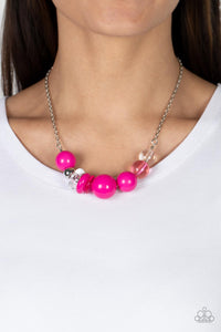 Bauble Bonanza - Pink Necklace – Paparazzi Accessories