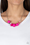 Bauble Bonanza - Pink Necklace – Paparazzi Accessories