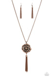 Rosy Redux - Copper Necklace – Paparazzi Accessories