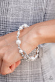 Chicly Celebrity - White Bracelet – Paparazzi Accessories
