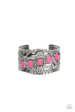 Welcome to the Badlands - Pink Bracelet – Paparazzi Accessories