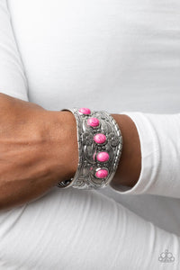 Welcome to the Badlands - Pink Bracelet – Paparazzi Accessories