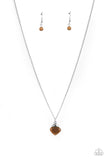 Gracefully Gemstone - Brown Necklace – Paparazzi Accessories