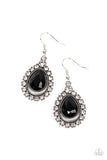 Divinely Duchess - Black Earrings – Paparazzi Accessorie