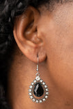 Divinely Duchess - Black Earrings – Paparazzi Accessorie