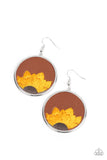 Sun-Kissed Sunflowers - Brown Earrings – Paparazzi Accessories