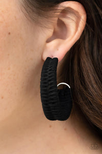 Rural Guru - Black Earring – Paparazzi Accessories