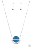 Ethereal Eclipse - Blue Necklace – Paparazzi Accessories