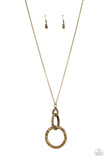 Radiant Ringleader - Brass Necklace – Paparazzi Accessories