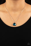 Galactic Duchess - Blue Necklace - Paparazzi Accessories