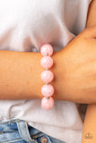 Arctic Affluence - Pink Bracelet – Paparazzi Accessories