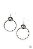 Cheers to Happily Ever After - Silver Earrings – Paparazzi Accessories