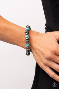 Canyon Crusher - Blue Bracelet – Paparazzi Accessories