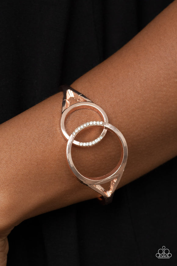 Scope of Expertise - Rose Gold Bracelet - Paparazzi Accessories